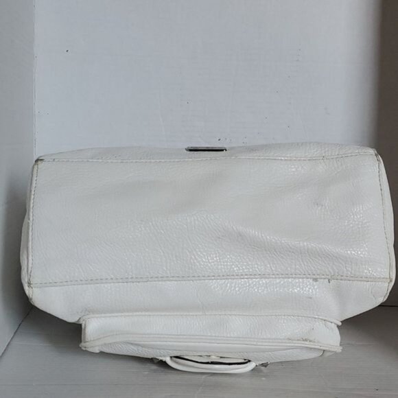 Jessica Simpson Bag White Shoulder Handbag Satchel Vegan Leather Women's WOMAN'S - Picture 6 of 16